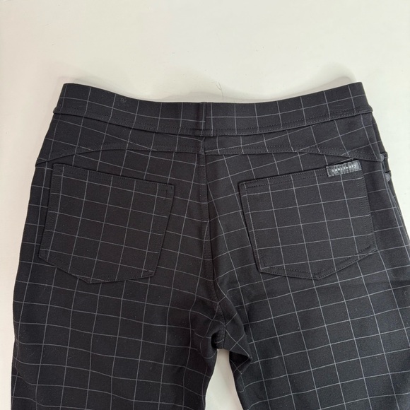 ANTHRO x SANCTUARY 26” Waist Grease Windowpane Pointe Grey Black leggings Small - Picture 5 of 16